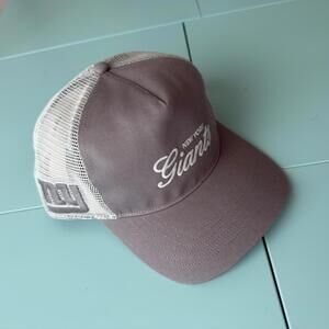 New York Football Giants trucker hat